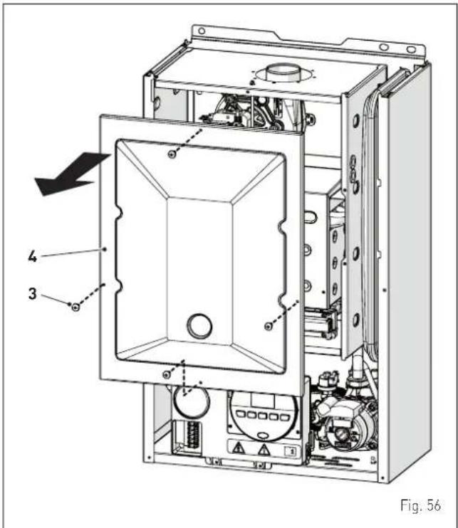 SIME Brava Slim BF - Cleaning the heat exchanger - 2