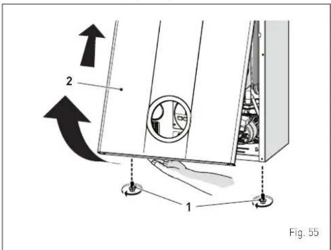 SIME Brava Slim BF - Cleaning the heat exchanger - 1
