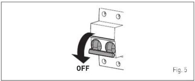 SIME Brava Slim BF - Fault / malfunction codes - 5