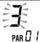 SIME Brava Slim BF - Affichage et réglage des paramètres - 3