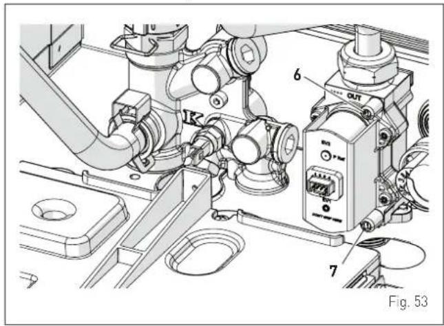 SIME Brava Slim BF - Adjusting minimum gas pressure: - 4