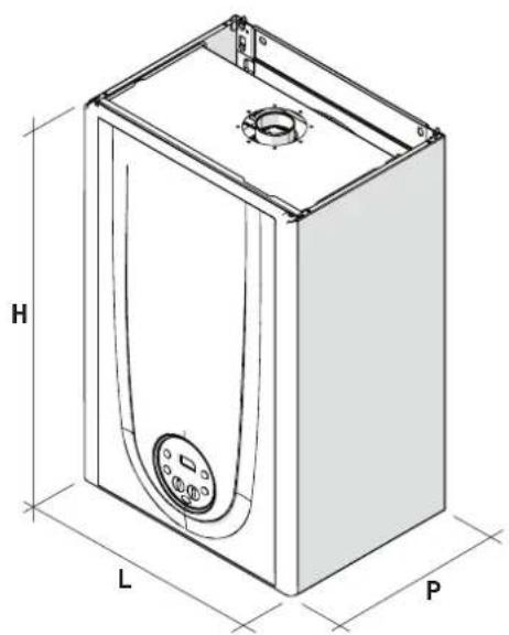 SIME Brava One 40 BF - Dimensions et poids - 1