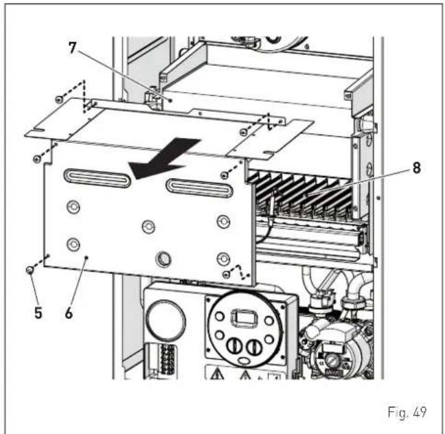 SIME Brava One 40 BF - Cleaning the heat exchanger - 3