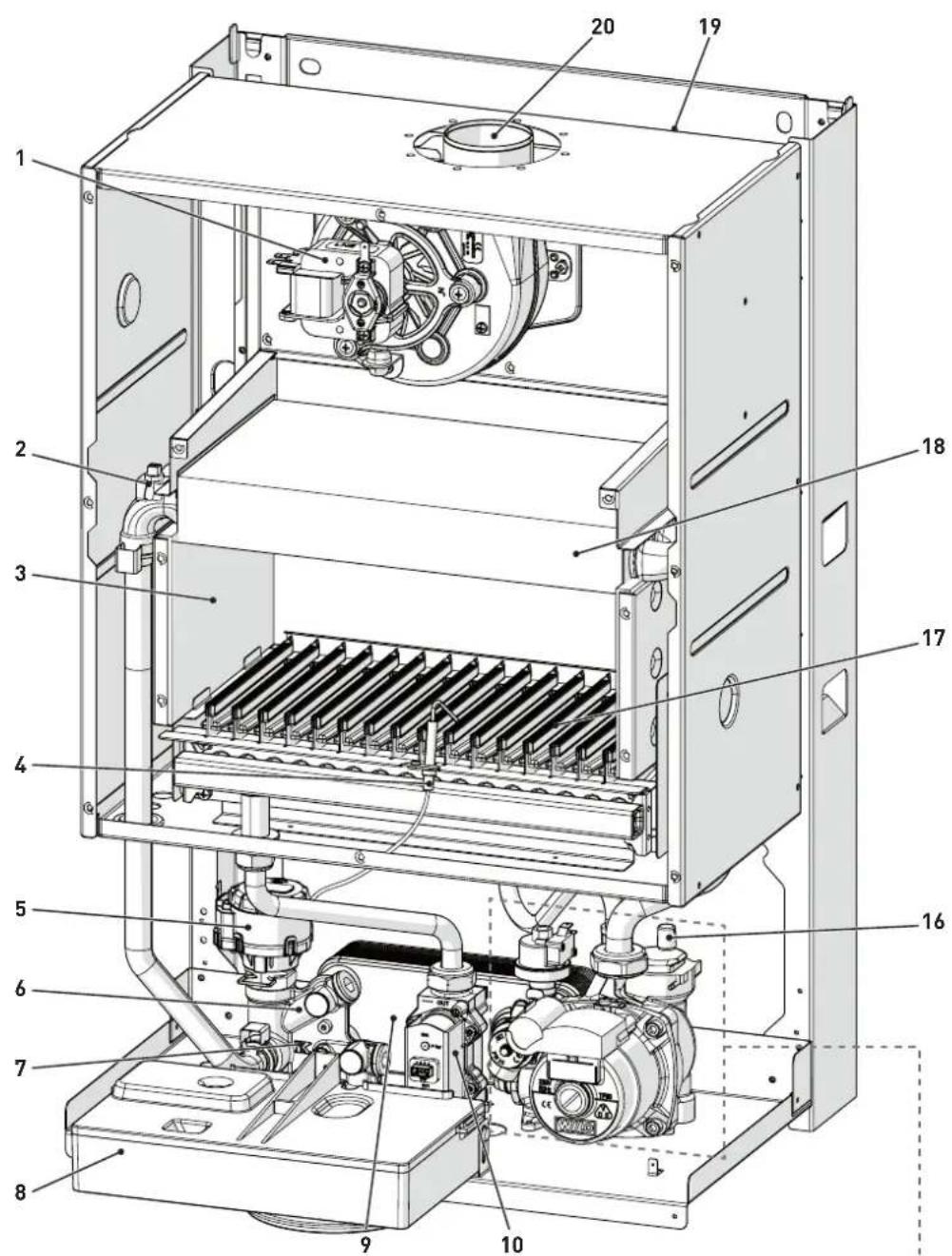 SIME Brava One 40 BF - Structure - 1