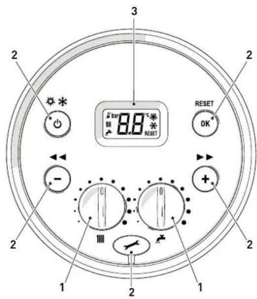 SIME Brava One 40 BF - Панель управления - 1
