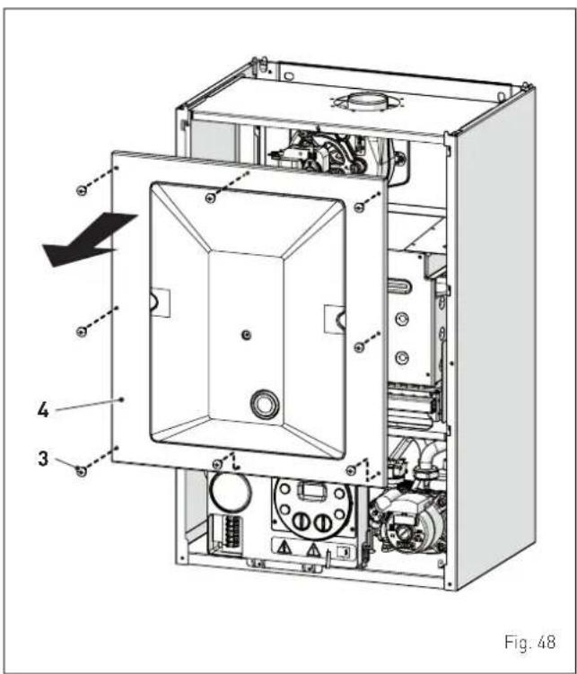 SIME Brava One 40 BF - Cleaning the heat exchanger - 2