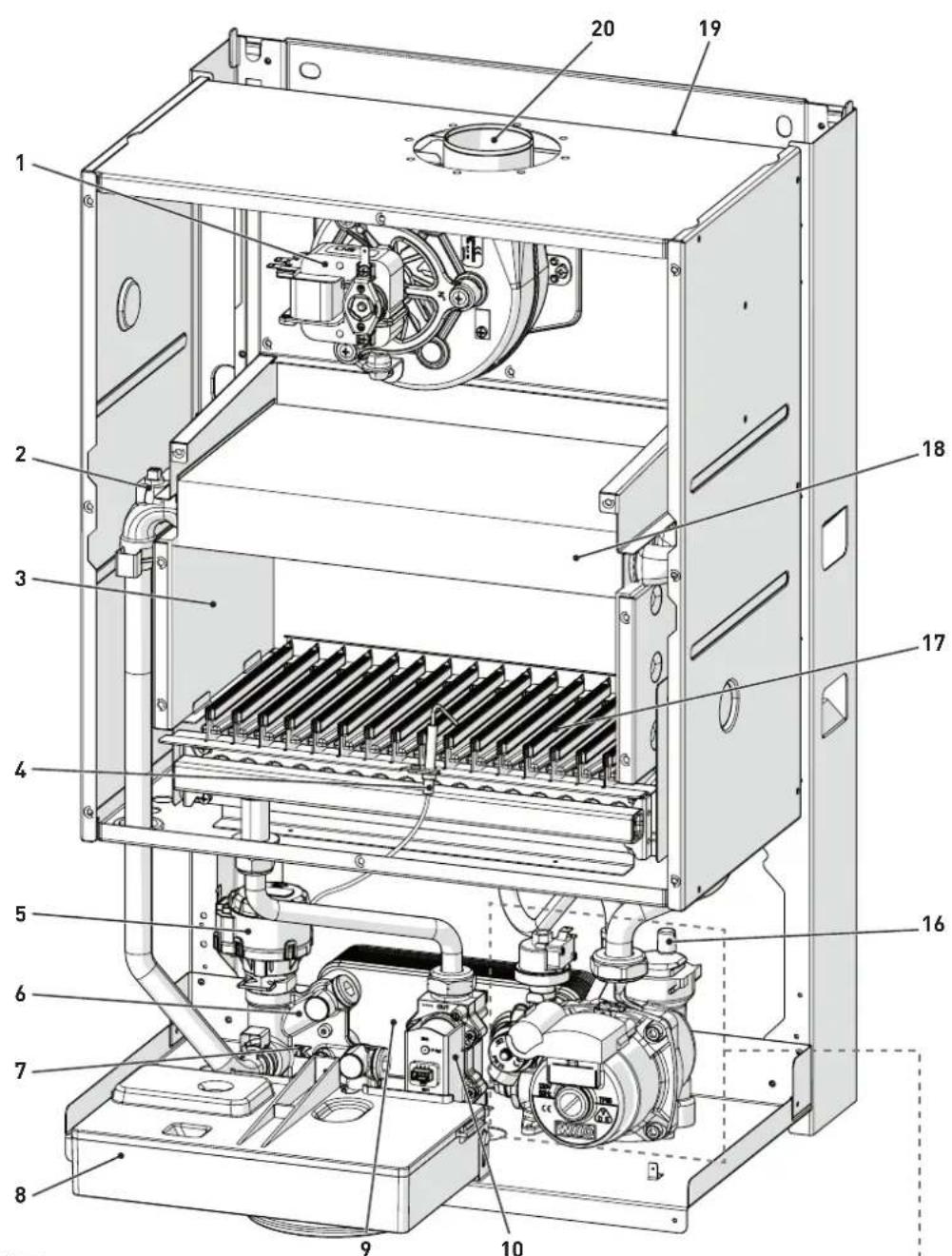 SIME Brava One 40 BF - Structure - 1