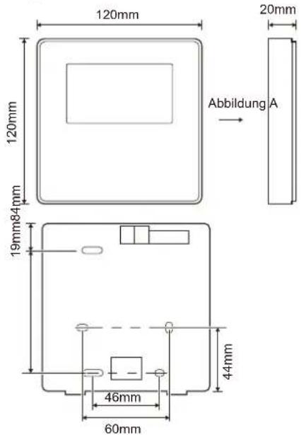 SIME SHP M PRO - Installationsverfahren und Anpassung der Einstellung der kabelgebundenen Fernbedienung - 1
