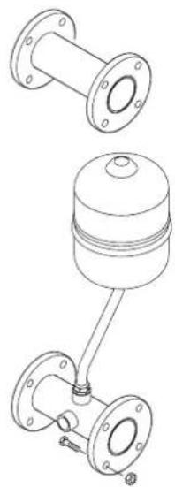 SIME Murelle Equipe 140 ErP - BAUSATZ ANSCHLUSS DER HYDRAULISCHEN WEICHE, Art. Nr. 8101534 (separat zu bestellen) (Abb. 6) - 1
