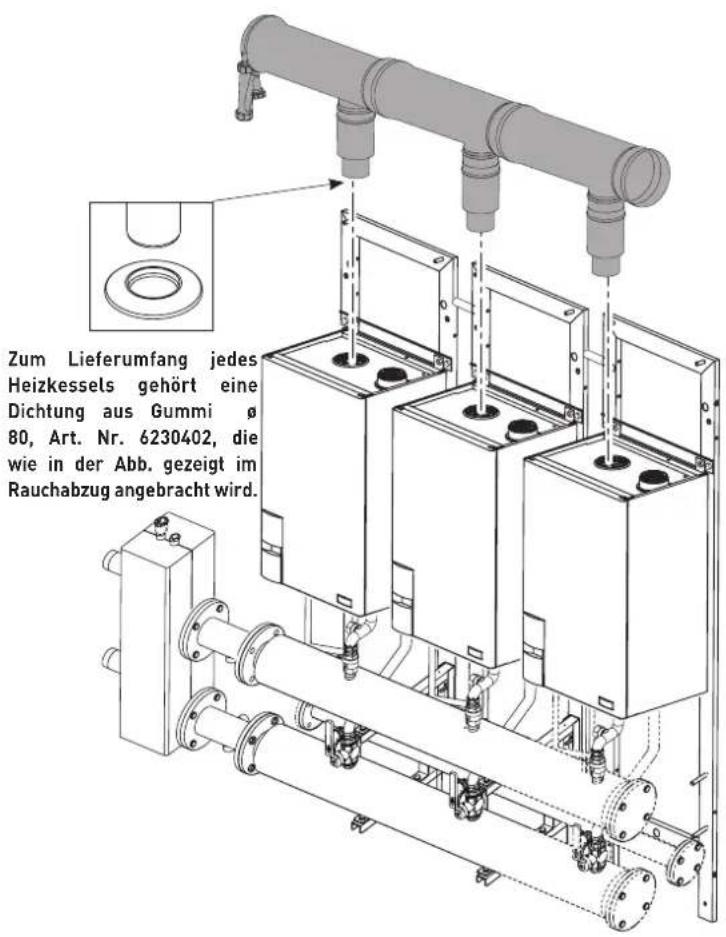 SIME Murelle Equipe 140 ErP - VERBINDUNG DER ANSCHLÜSSE UND DES KONDENSATABFLUSSES - 11