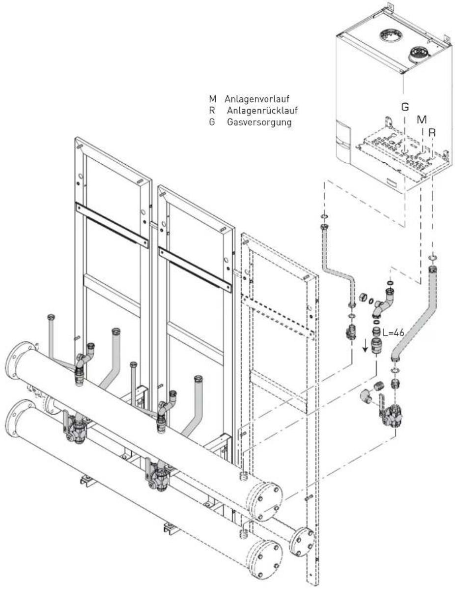 SIME Murelle Equipe 140 ErP - VERBINDUNG DER ANSCHLÜSSE UND DES KONDENSATABFLUSSES - 6