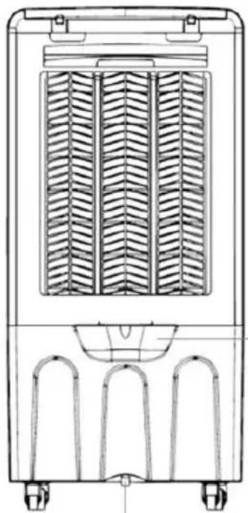 Be Cool BC63AC2301IKF - Denominazione delle singole parti - 1