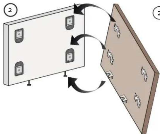 Hestan KFCL24 - MOUNTING OVERLAY PANELS TO DRAWERMOUNTING OVERLAY PANELS TO DRAWER - 2