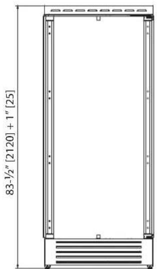 Hestan KFCL24 - INSTALLATION CUT-OUT - KRC, KFC, KWC, KRW-OV MODELS WITH OVERLAY - 4