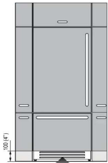 Hestan KFCL24 - PROPER AIR CIRCULATION (Except KRP) PROPER AIR CIRCULATION (Except KRP) - 2