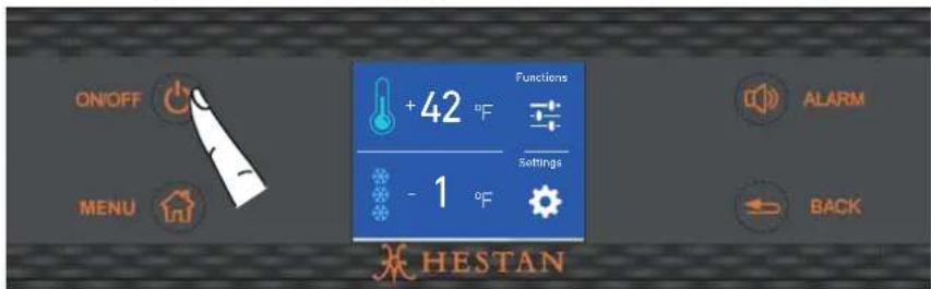 Hestan KFCL24 - DÉMARRAGE INITIAL DÉMARRAGE INITIAL - 1