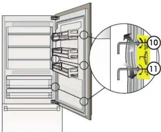 Hestan KFCL24 - MOUNTING OVERLAY PANELS TO DOORMOUNTING OVERLAY PANELS TO DOOR - 4