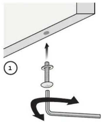 Hestan KFCL24 - MOUNTING OVERLAY PANELS TO DRAWERMOUNTING OVERLAY PANELS TO DRAWER - 1