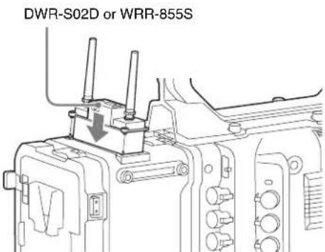 SONY CBK-55BK - To fit the DWR-S02D or WRR-855S - 2