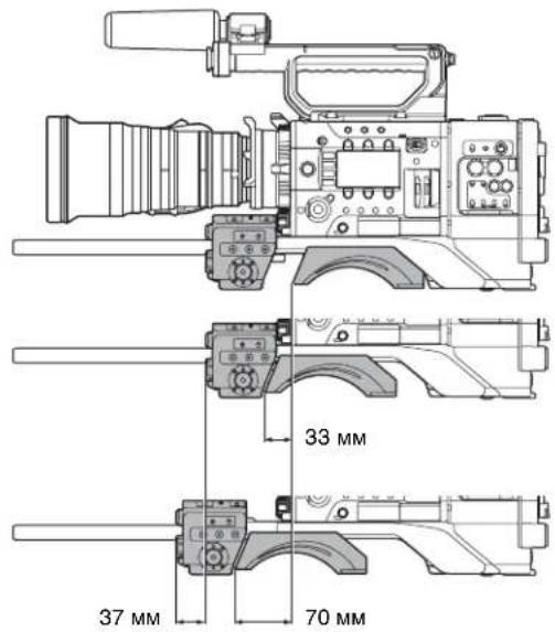 SONY CBK-55BK - Регулировка положения плечевой накладки - 1