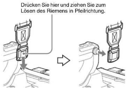SONY CBK-55BK - So bringen Sie den Schulterriemen an - 3