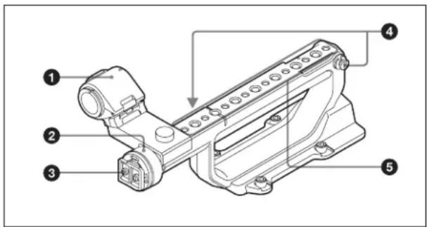 SONY CBK-55BK - Maniglia - 1