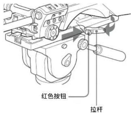 SONY CBK-55BK - 将CBK-55BK从三脚架适配器上拆下 - 1