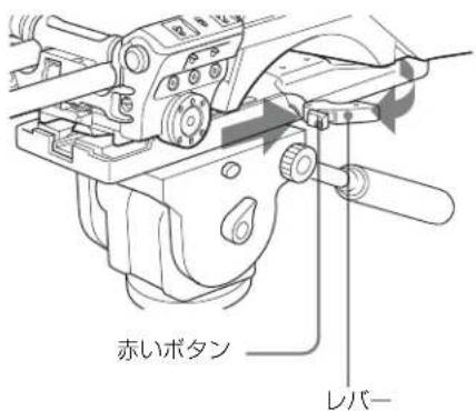 SONY CBK-55BK - 三脚アタッチメントから本機を取りはずすには - 1