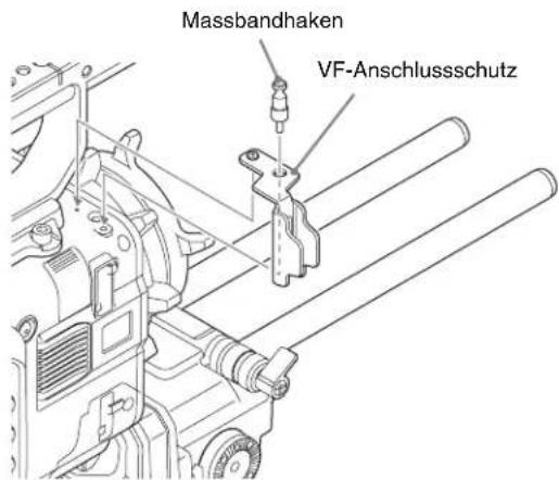 SONY CBK-55BK - So bringen Sie den VF-Anschlussschutz an - 1
