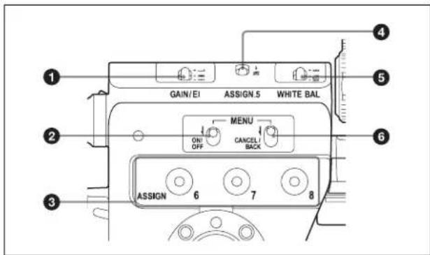 SONY CBK-55BK - 操作部（側面） - 1
