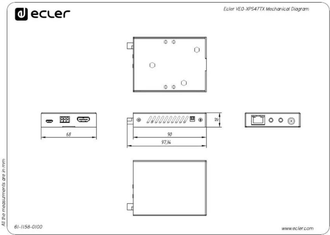 Ecler VEO-XPS47 - Émetteur - 1