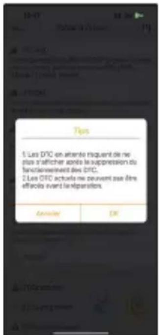 ANCEL AD310 Pro - Code d'erreur - 3