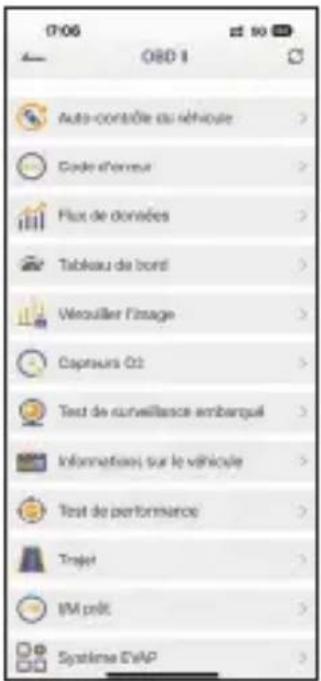 ANCEL AD310 Pro - Informations sur le véhicule - 1