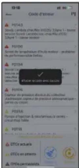 ANCEL AD310 Pro - Code d'erreur - 4