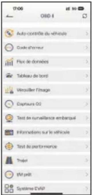 ANCEL AD310 Pro - Tableau de bord - 1