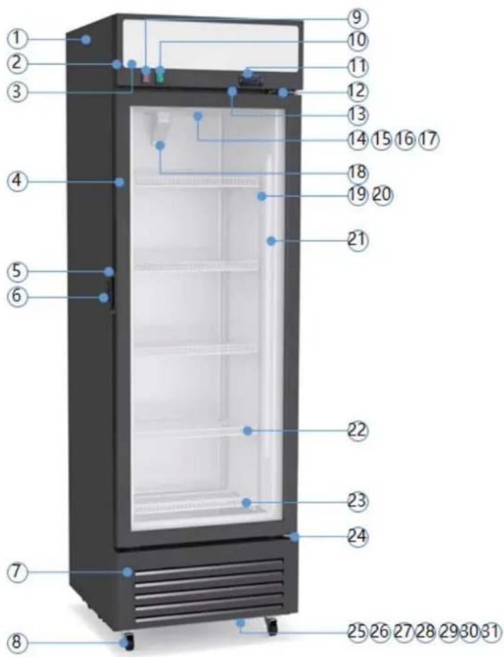 ASPES ACVH2601ENF - Main components - 1