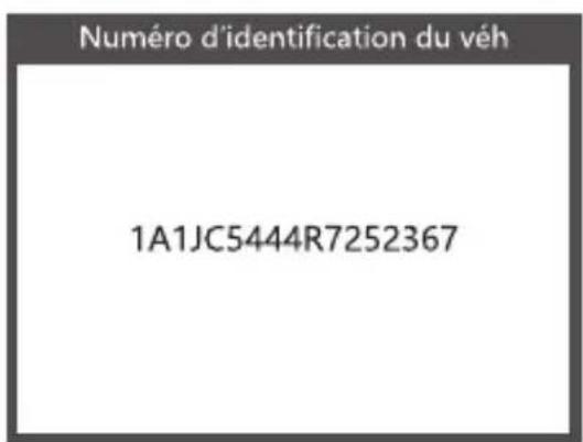 ANCEL AD530 - Information du Véhicule - 1
