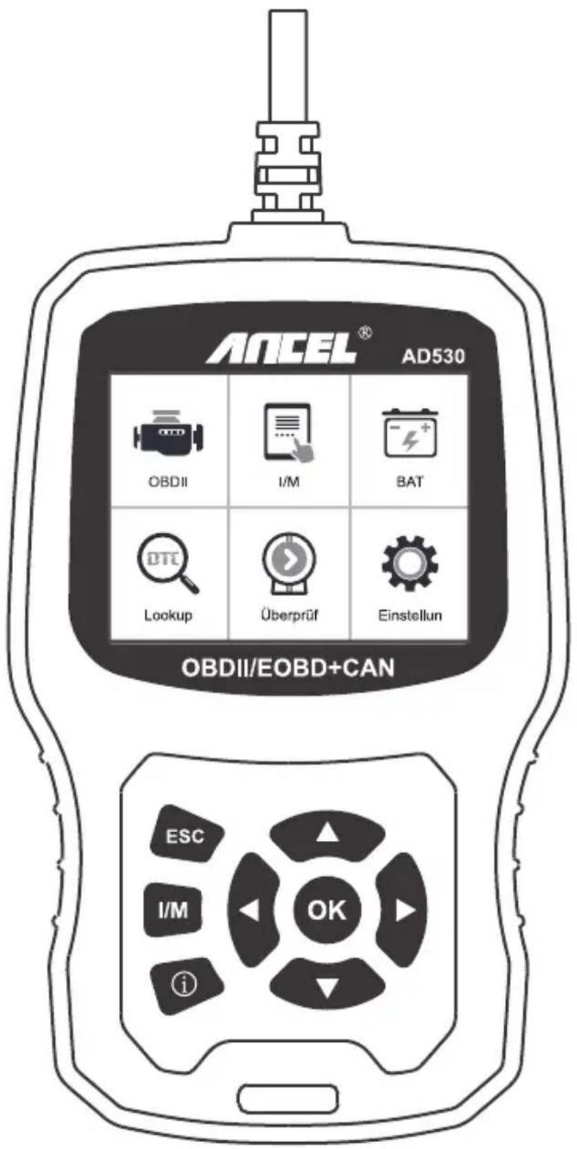 ANCEL AD530 - AD530 German Manual - 1