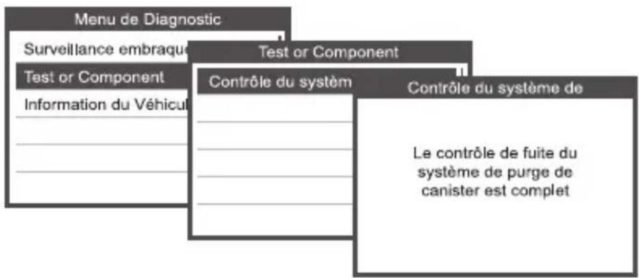 ANCEL AD530 - Test du système EVAP - 1