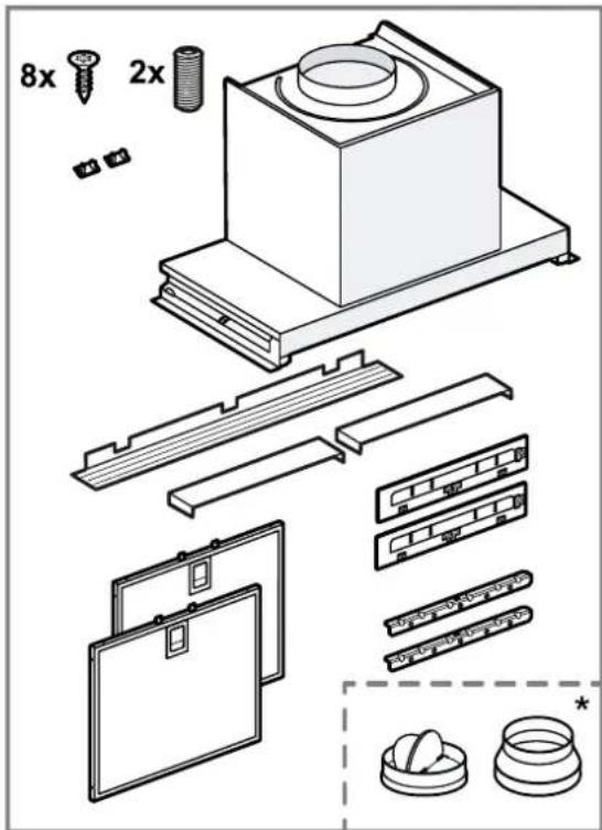 BOSCH DBB95CC60 - Contenu de la livraison - 1
