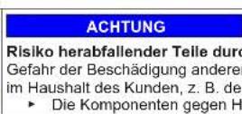 SIEMENS KI81RSDC0 - Austauschen des Flachscharniers - 10
