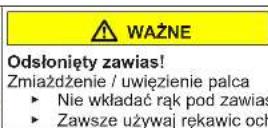 SIEMENS KI81RSDC0 - Wymiana zawiasu płaskiego - 5