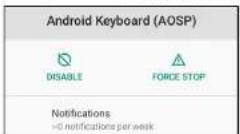 ELO M60 Pay E898054 - アフリと通知を管理する场合は、「System Settings (システム設定)」→「App & Notification (アフリと通知)」に移動てくだい。通知の設定 - 1