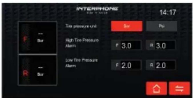 Interphone SYNC55 - Dash screens - 4