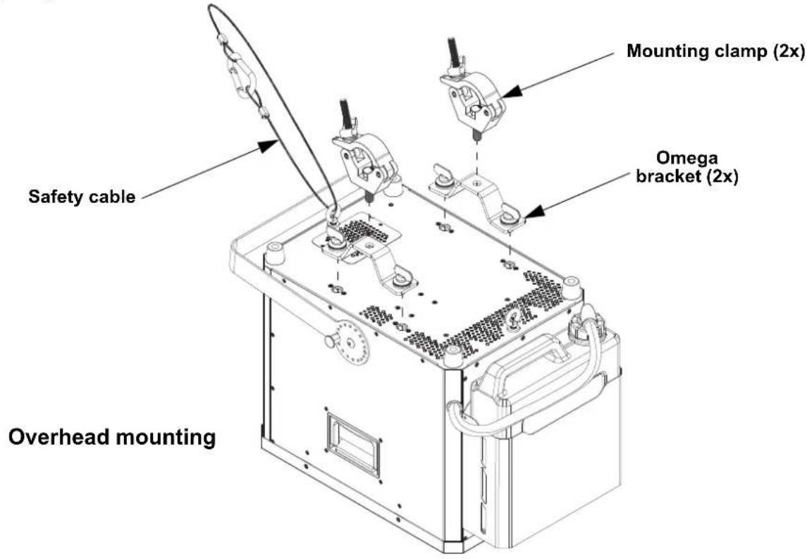 Chauvet Vesuvio 4 IP - Mounting - 1