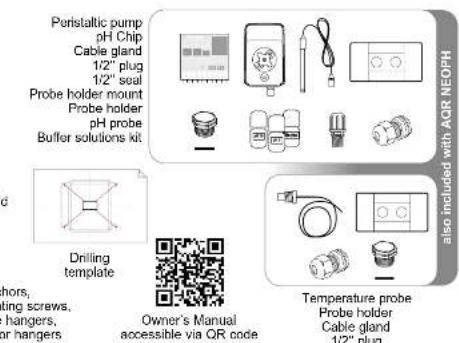 HAYWARD AquaRite NEO LS - PACK CONTENTS - 1