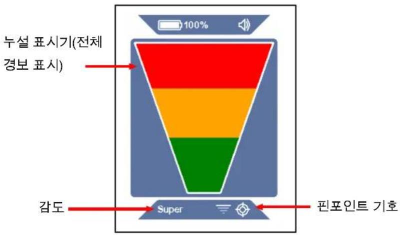 INFICON AST300PPM - 핀포인트 모드 사용 - 1