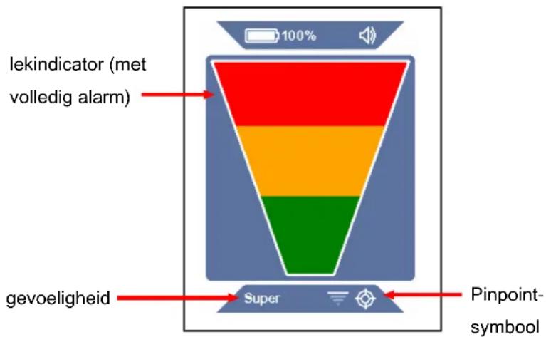 INFICON AST300PPM - Gebruik van de Pinpoint-modus - 1