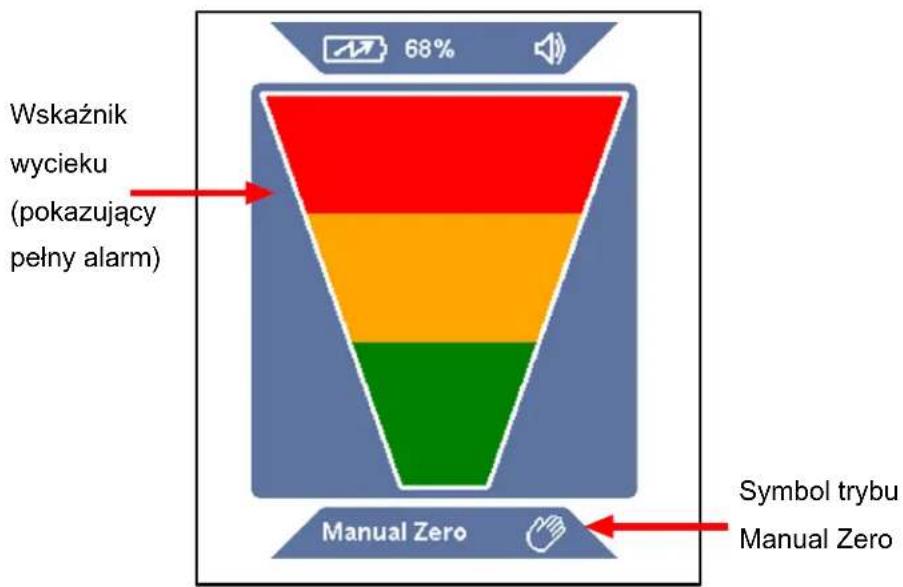 INFICON AST300PPM - Tryb Manual Zero (ręczne zerowanie) - 1