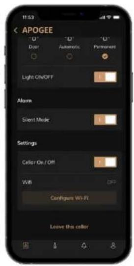 LA SOMMELIERE APOGEE150N - Managing my cellar - 3